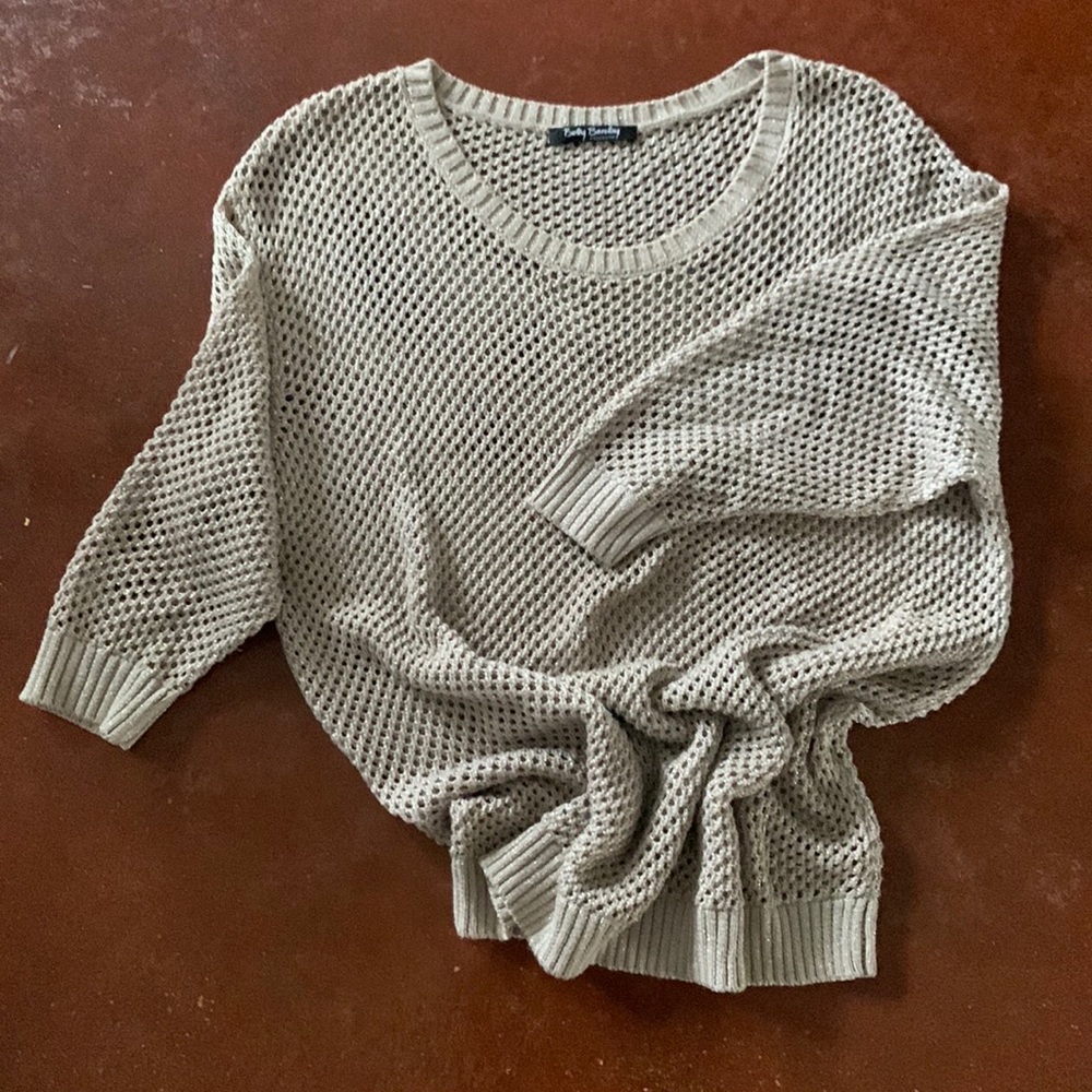 Betty Barclay metallic knit sweater